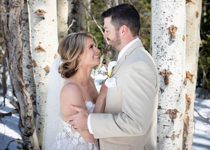 Kristy Lee Cook and Lee Orr winter wedding
