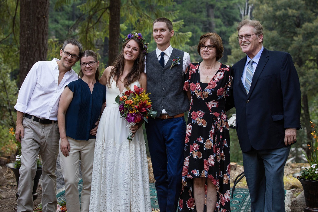 wedding ceremony south of Ashland